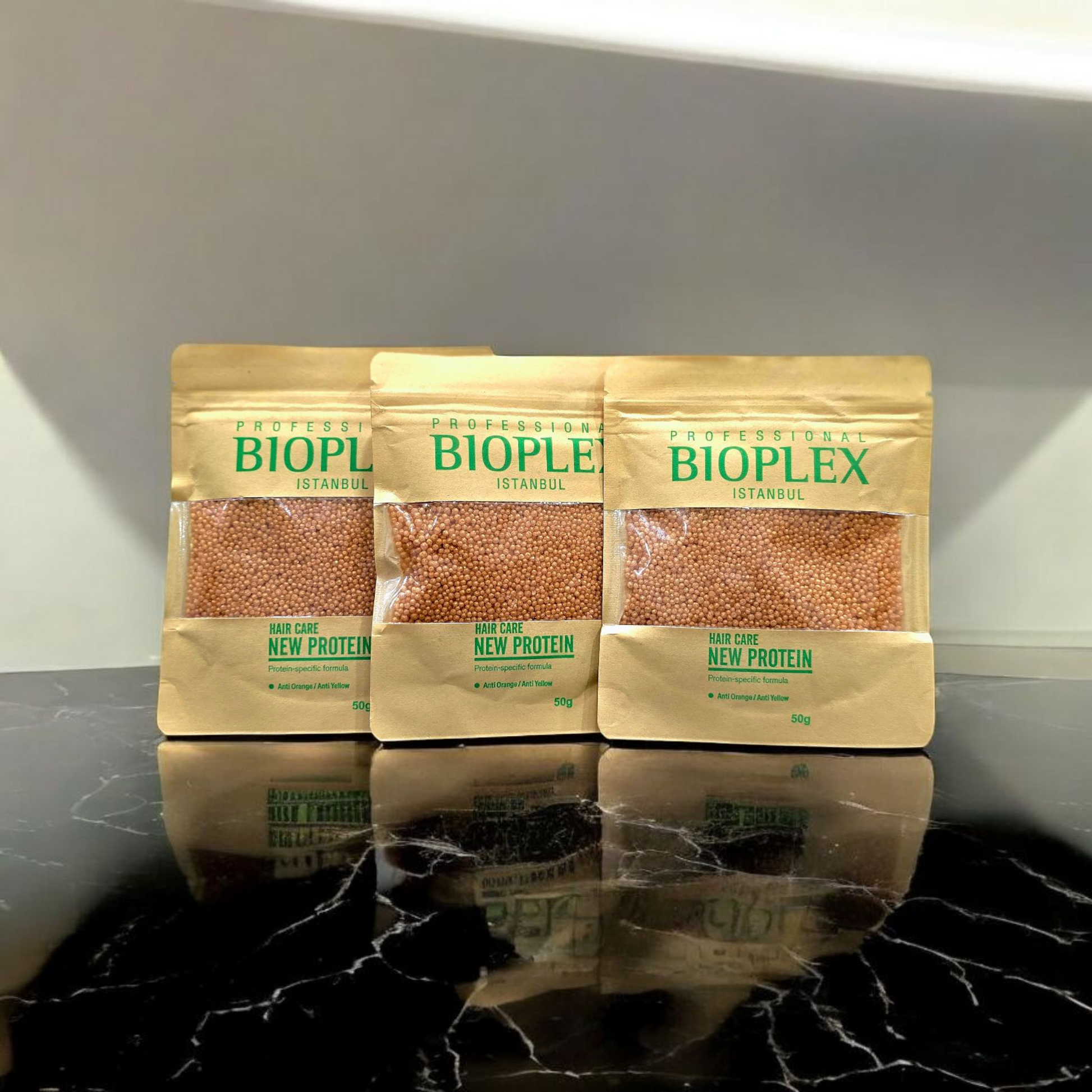 Bioplex Hair Protein Balls 50g – Anti-Breakage Treatment for Bleached & Colored Hair