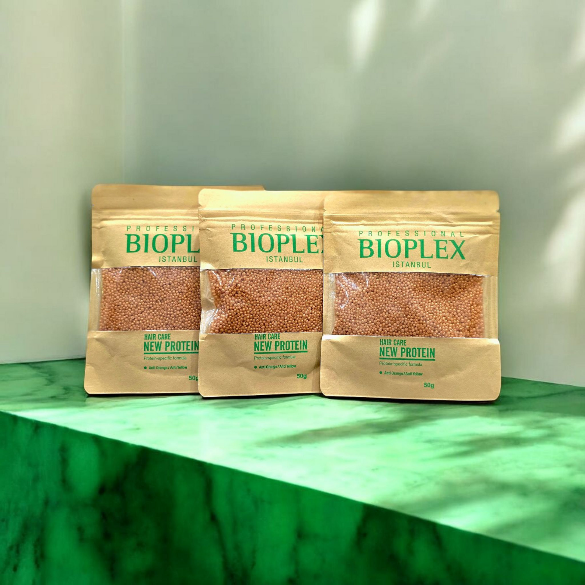 Bioplex Hair Protein Balls 50g – Anti-Breakage Treatment for Bleached & Colored Hair