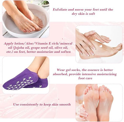 Moisturizing Spa Gel Socks