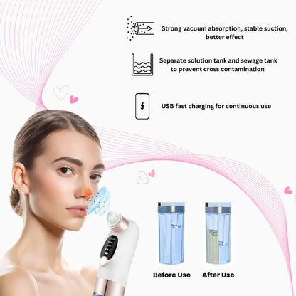 Super Micro Bubble Facial Device 💧 | Mini Hydra Facial Machine 🌸 – 10.10 Sale 40% OFF