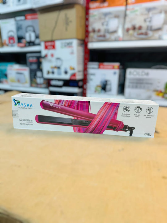 SYSKA SuperGlam 2-in-1 Hair Styler 🌟 | Straighten & Curl with Ease! 💁‍♀️ | Made in Korea 🇰🇷