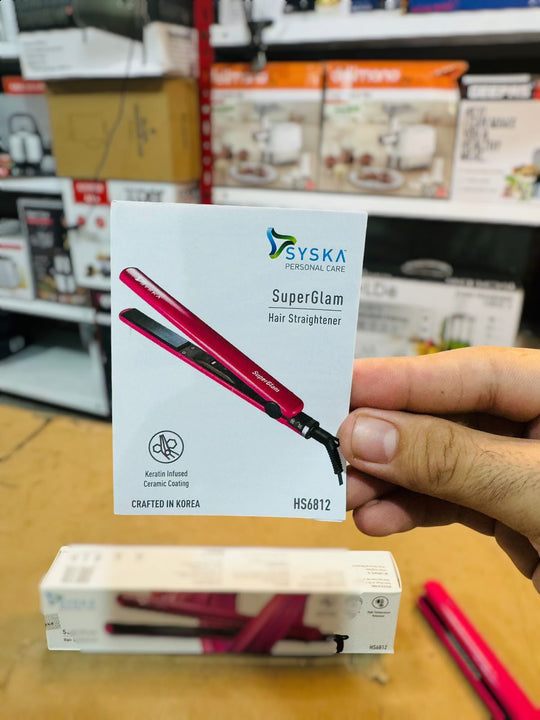 SYSKA SuperGlam 2-in-1 Hair Styler 🌟 | Straighten & Curl with Ease! 💁‍♀️ | Made in Korea 🇰🇷