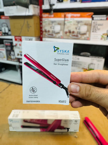 SYSKA SuperGlam 2-in-1 Hair Styler 🌟 | Straighten & Curl with Ease! 💁‍♀️ | Made in Korea 🇰🇷