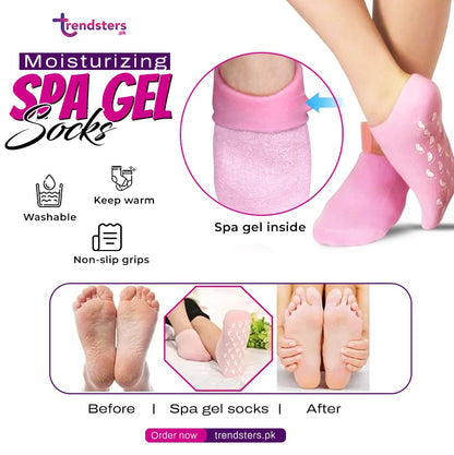 Moisturizing Spa Gel Socks